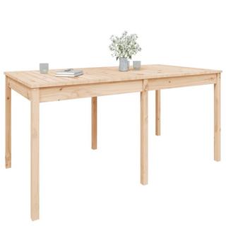 VidaXL Table de jardin bois de pin  