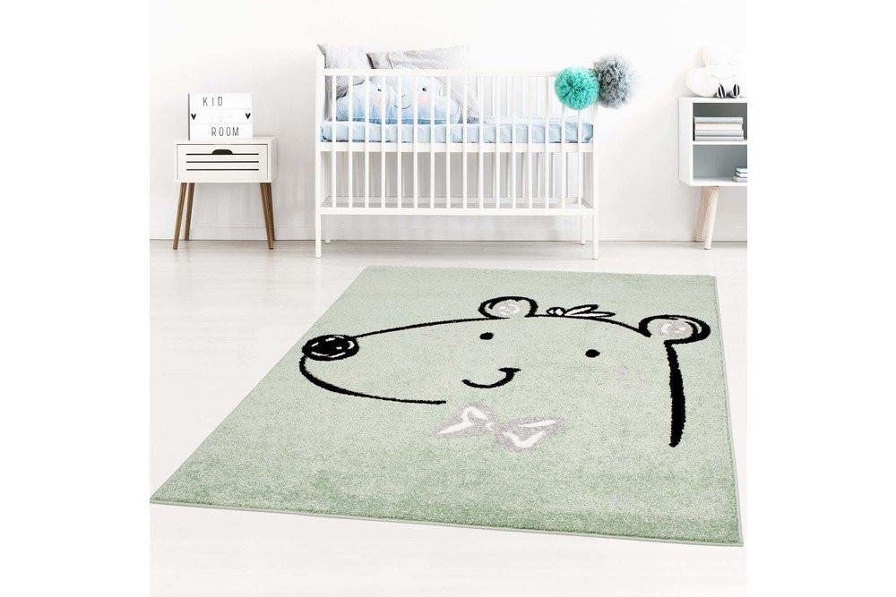 Paco Home Tappeto bambino di grazioso orso  