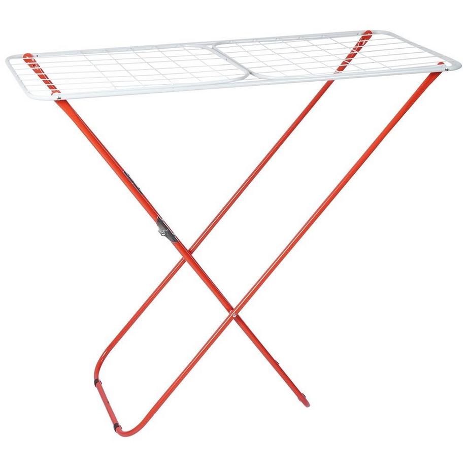 Orion  Stabiler, zusammenklappbarer Wäscheständer aus robustem Metall für den Innen- und Außenbereich 