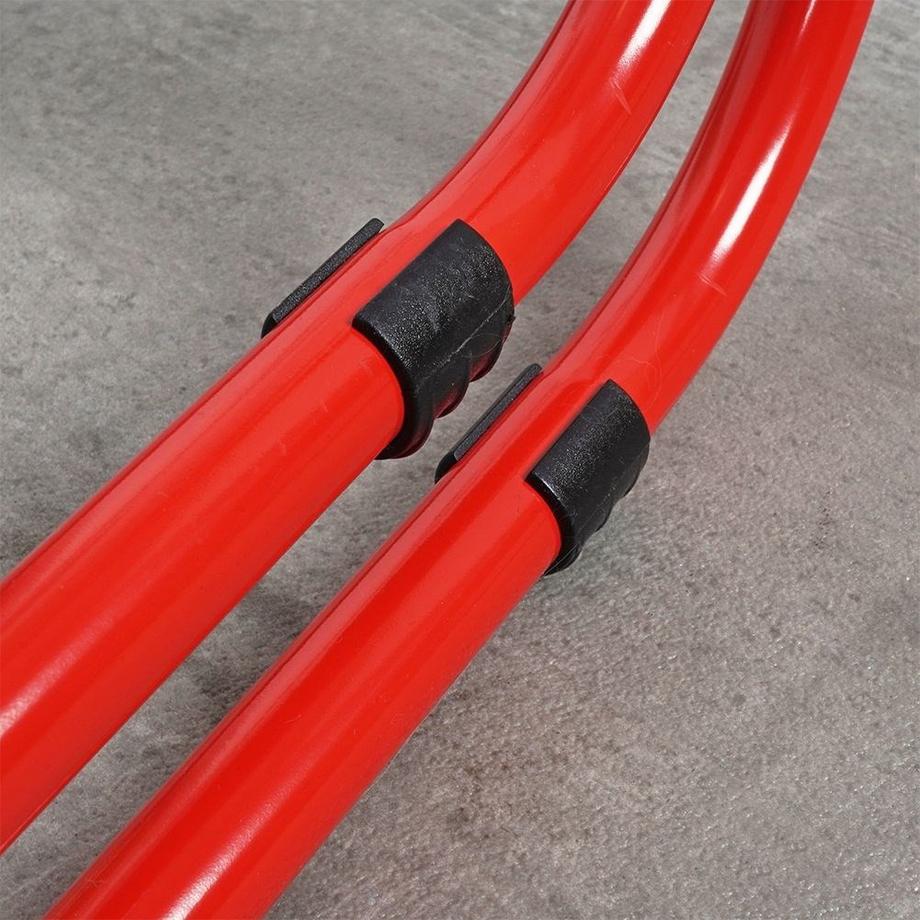 Orion  Stabiler, zusammenklappbarer Wäscheständer aus robustem Metall für den Innen- und Außenbereich 