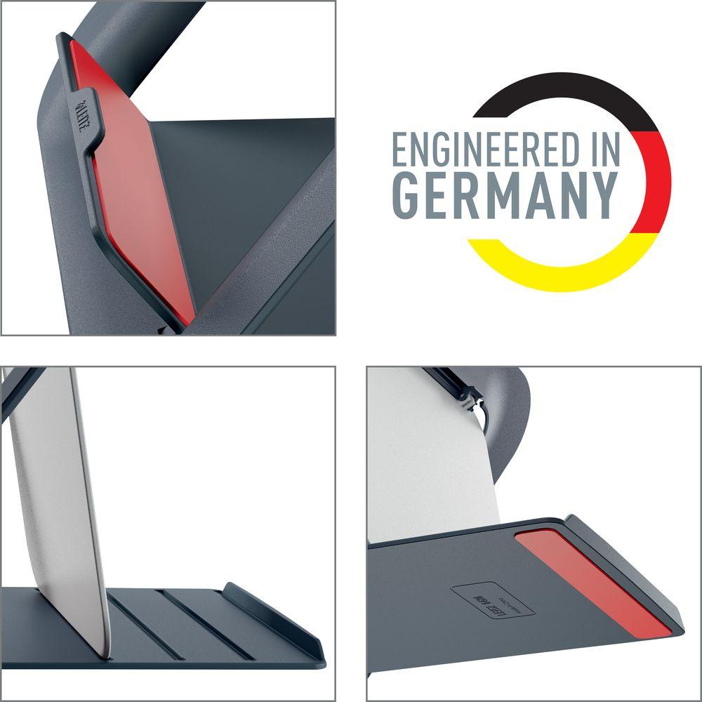 Leitz  Notebook-Ständer Ergo Cosy für Laptops 13" bis 17" Grau 