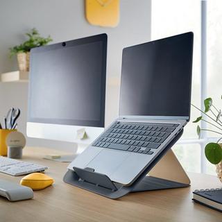 Leitz  Notebook-Ständer Ergo Cosy für Laptops 13" bis 17" Grau 