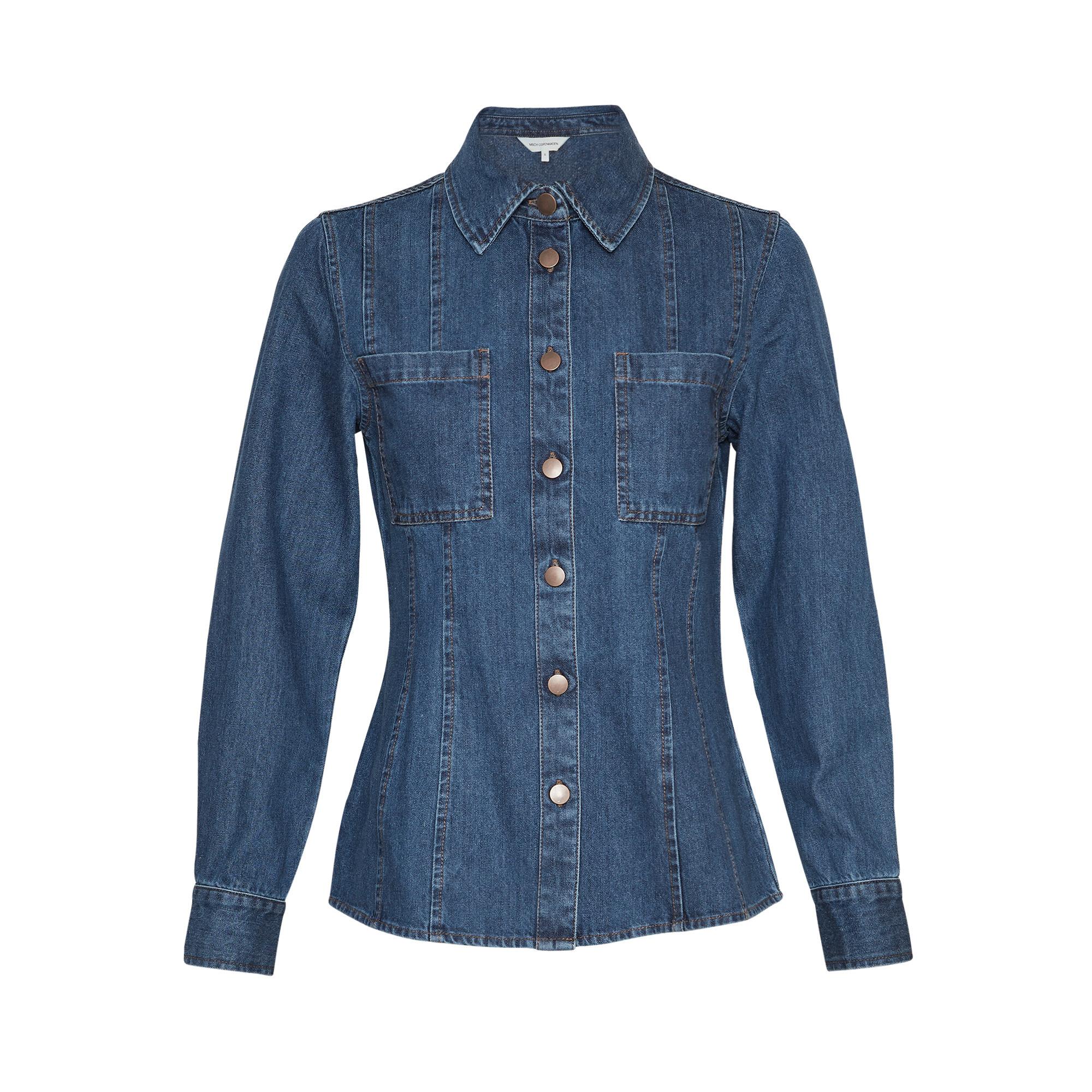 Moss Copenhagen  veste en jean sophine emma 