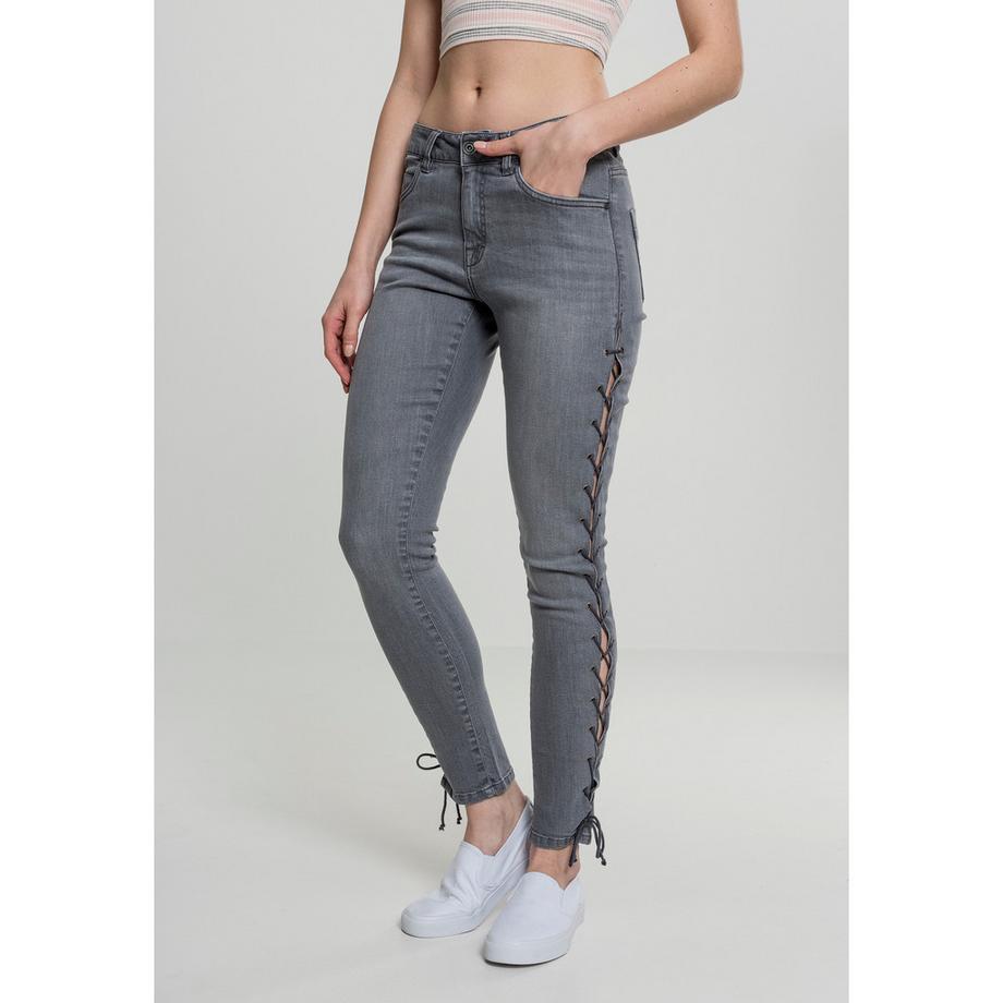 hose damen urban classic lace up