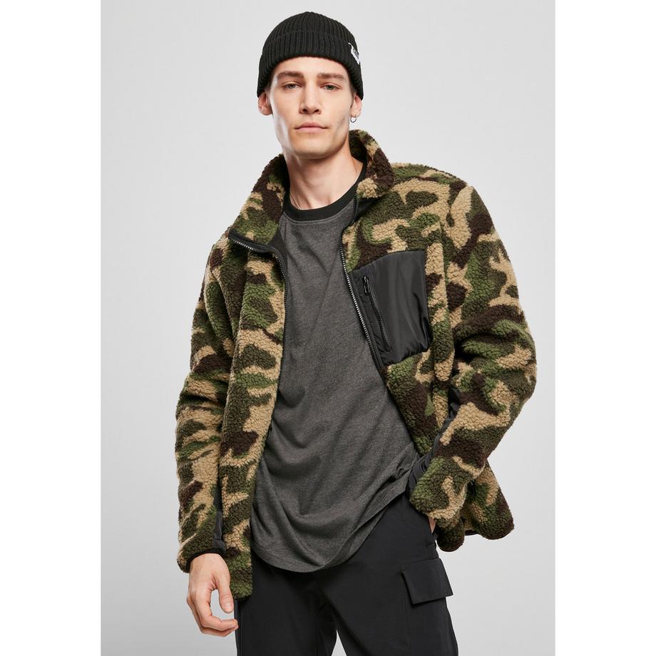 URBAN CLASSICS Urban Hiking Classics Sherpa Veste  