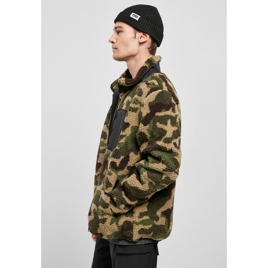 URBAN CLASSICS Urban Hiking Classics Sherpa Veste  