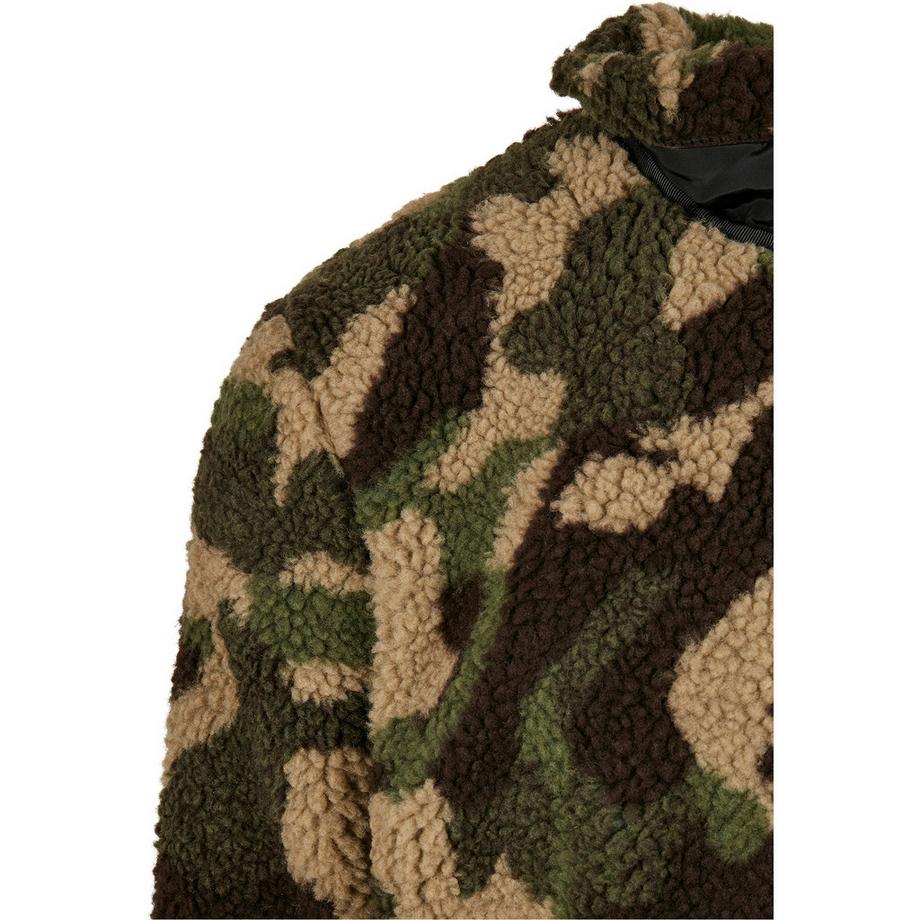 URBAN CLASSICS Urban Hiking Classics Sherpa Veste  