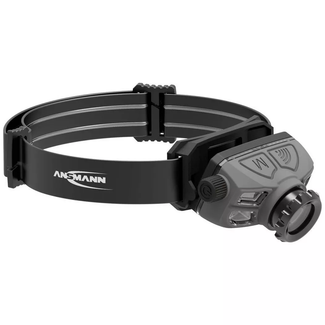 Ansmann 1600-0528 HD450FRS LED Headlamp Rechargeable Gesture Sensor
