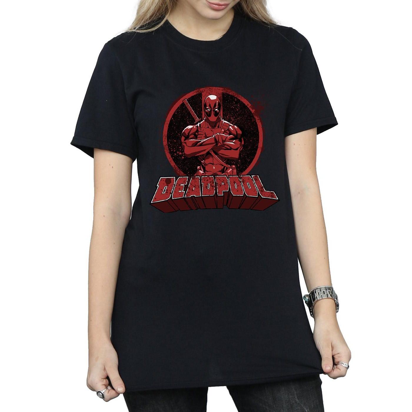 Deadpool  Tshirt ARMS CROSSED 