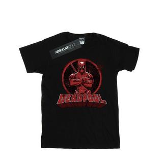 Deadpool  Tshirt ARMS CROSSED 