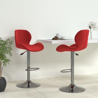 VidaXL Tabouret de bar velours  