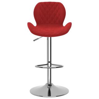 VidaXL Tabouret de bar velours  