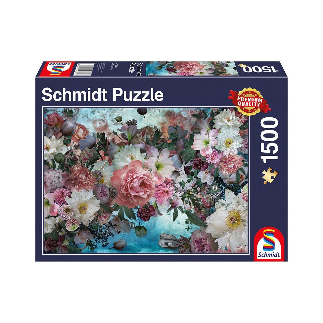 Image of Puzzle Aquascape - Blumen unter Wasser (1500Teile)