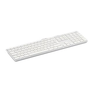 LMP  25059 clavier USB QWERTZ Suisse Argent, Blanc 