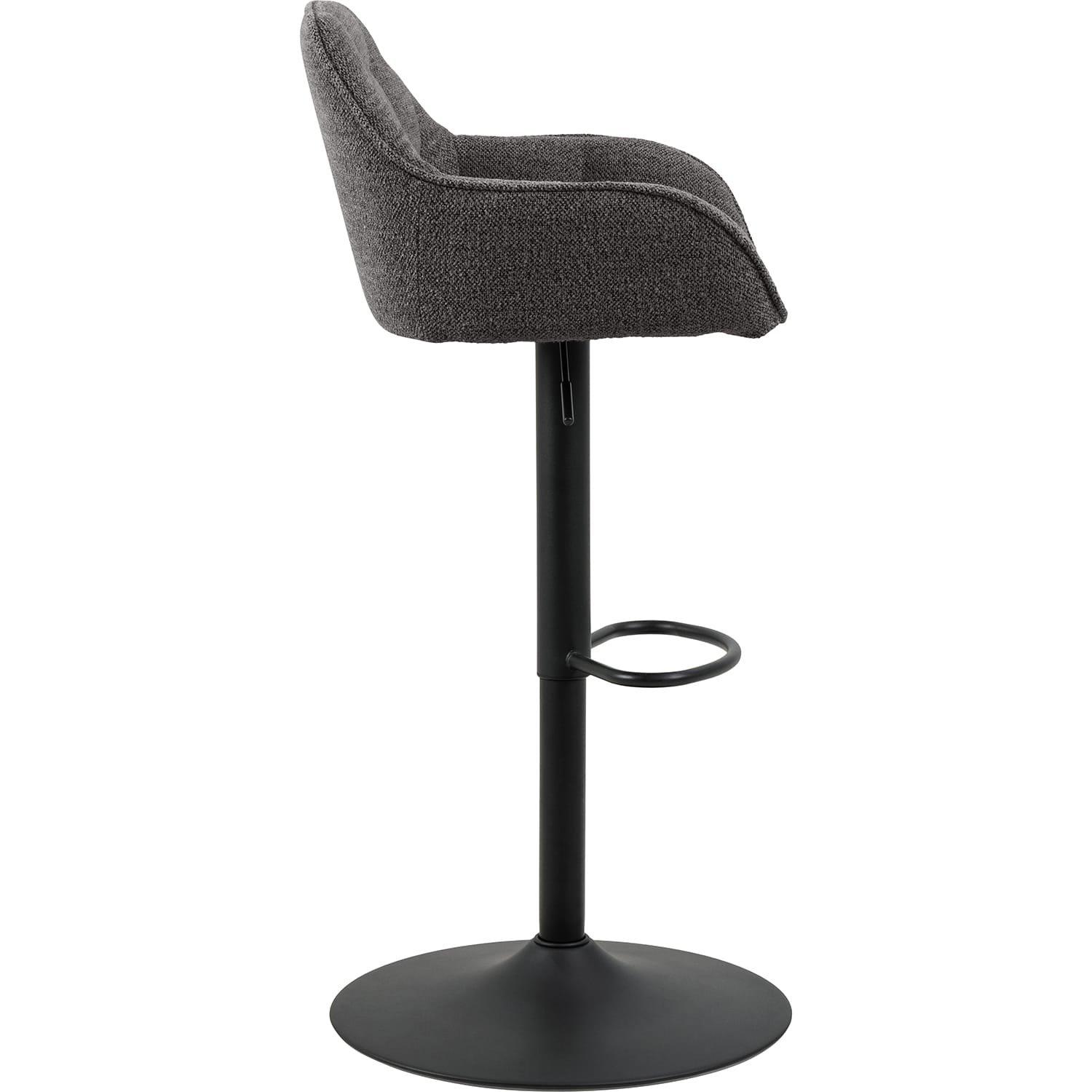 mutoni Sgabello Shields antracite girevole 109 (1 pezzo)  