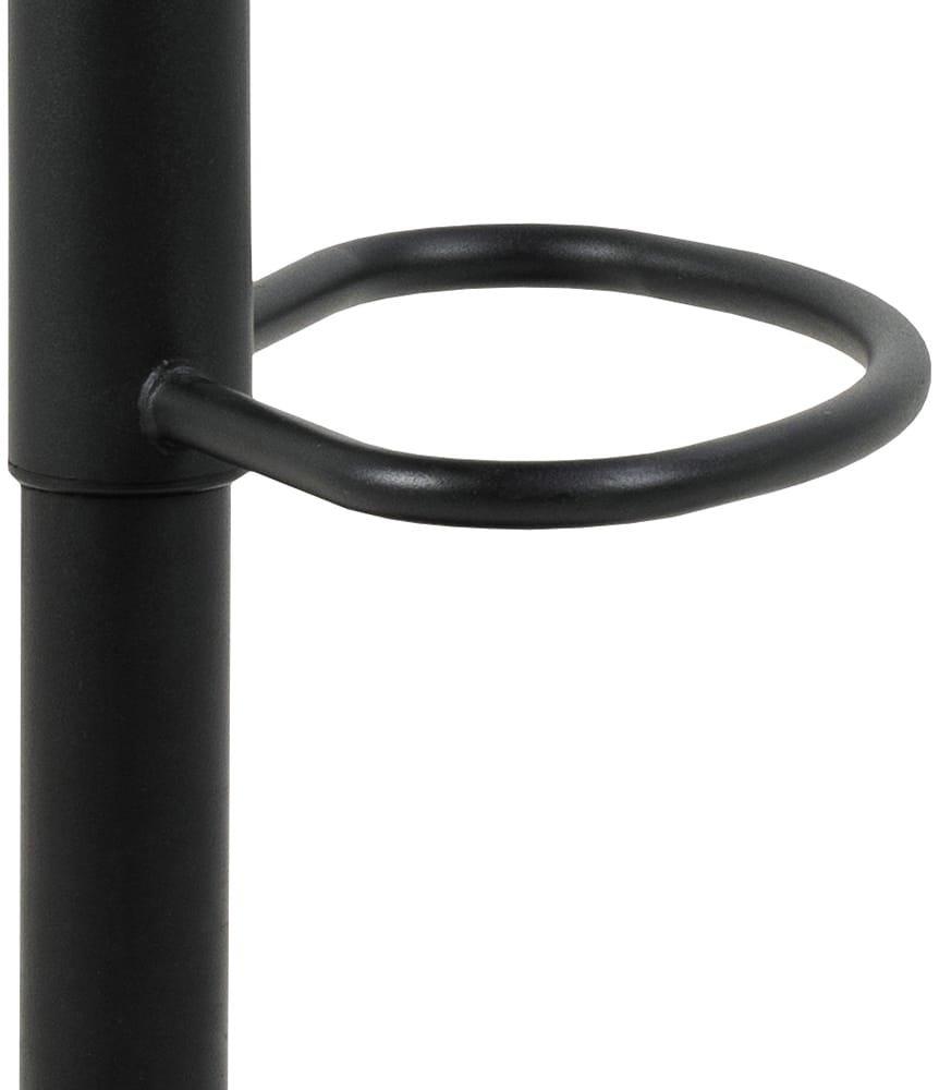 mutoni Sgabello Shields antracite girevole 109 (1 pezzo)  