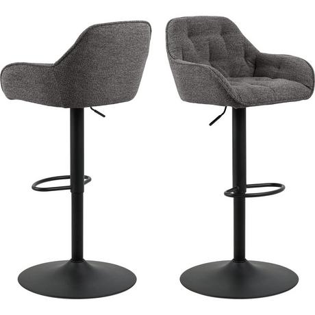 mutoni Sgabello Shields antracite girevole 109 (1 pezzo)  