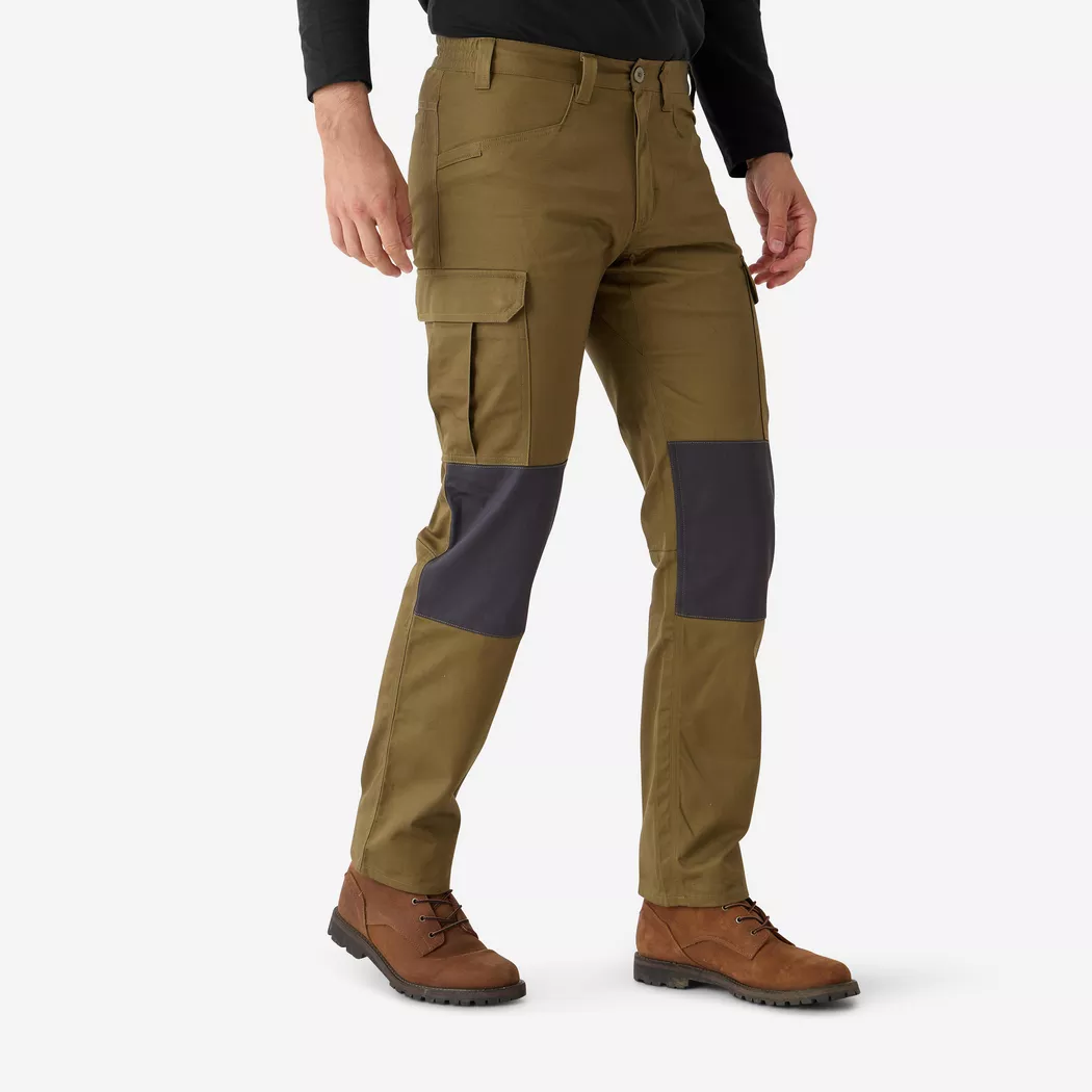 SOLOGNAC - Cargohose, 4XL, Grau