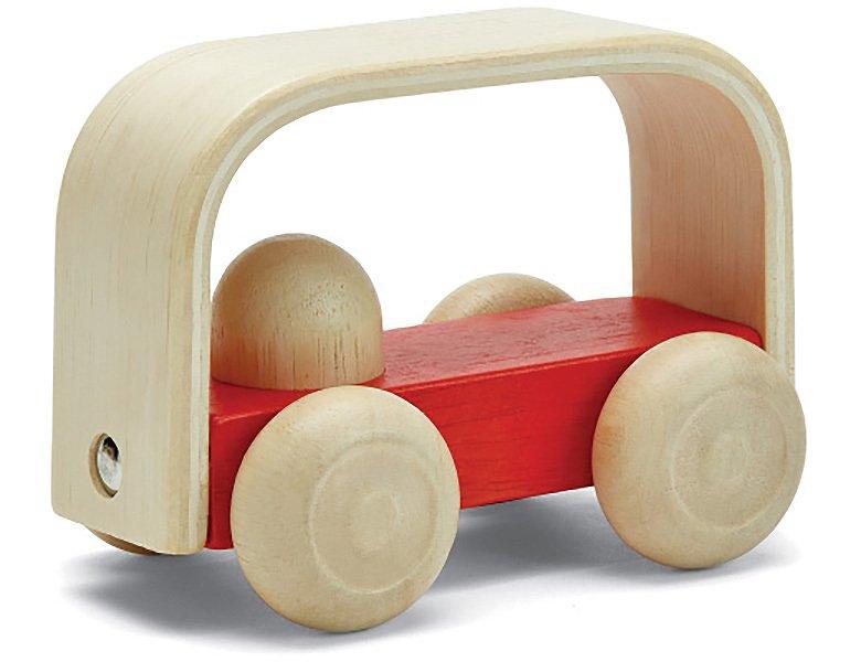 Image of PlanToys Holzspielzeug Vroom Bus