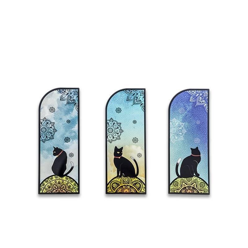Image of Lesezeichen mit schönen Katzenmotiven - 6 Stk Lesezeichen mit schönen Katzenmotiven - 6 Stk
