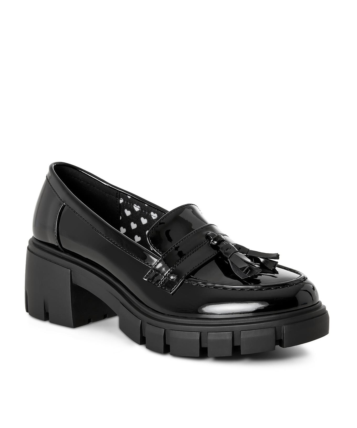 Joe Browns  Klotzige Lack-Loafer 