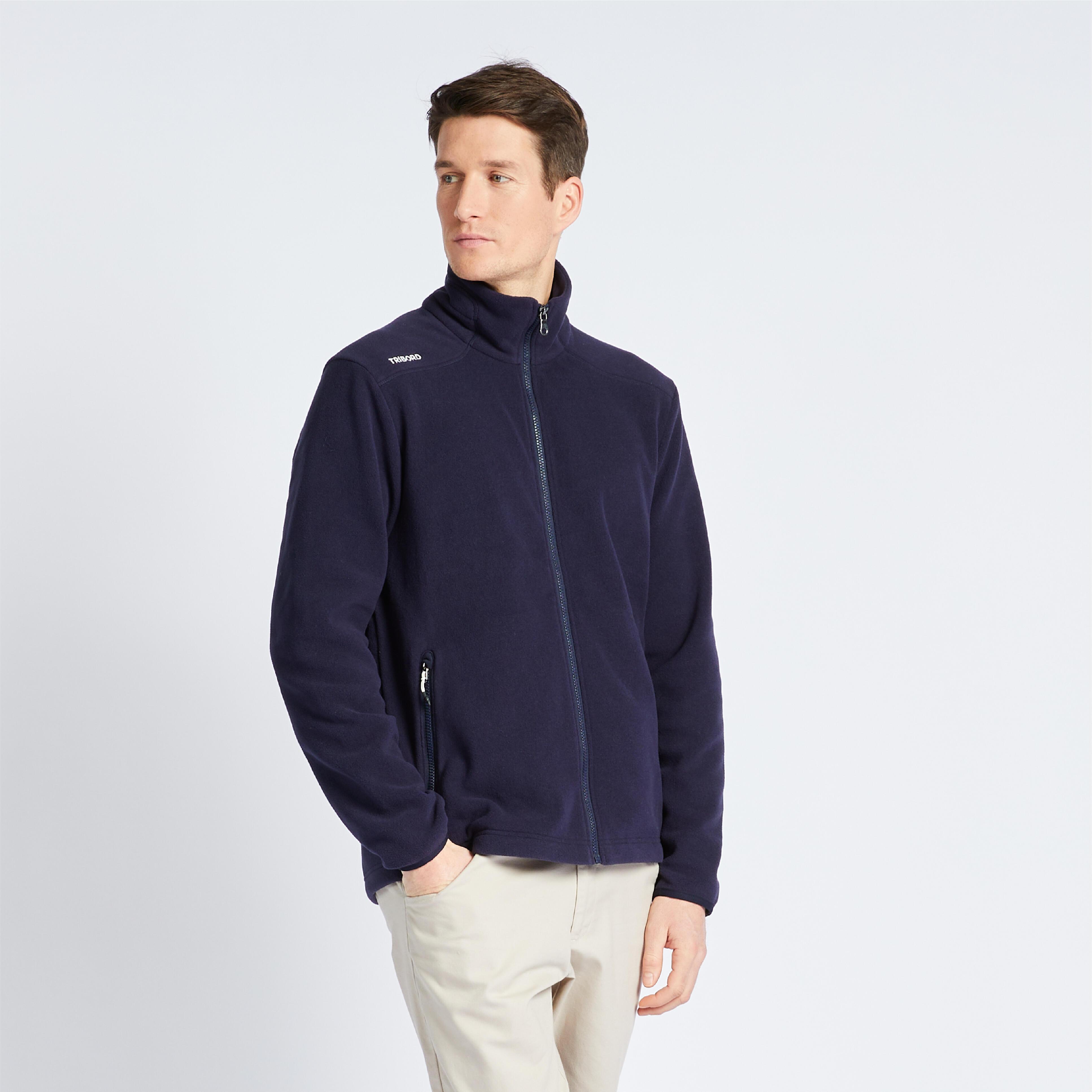 DECATHLON Sailing 100 Fleecejacke Grau meliert  