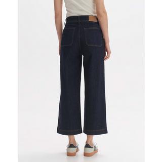 OPUS  Wide Cropped Jeans Macona blue 