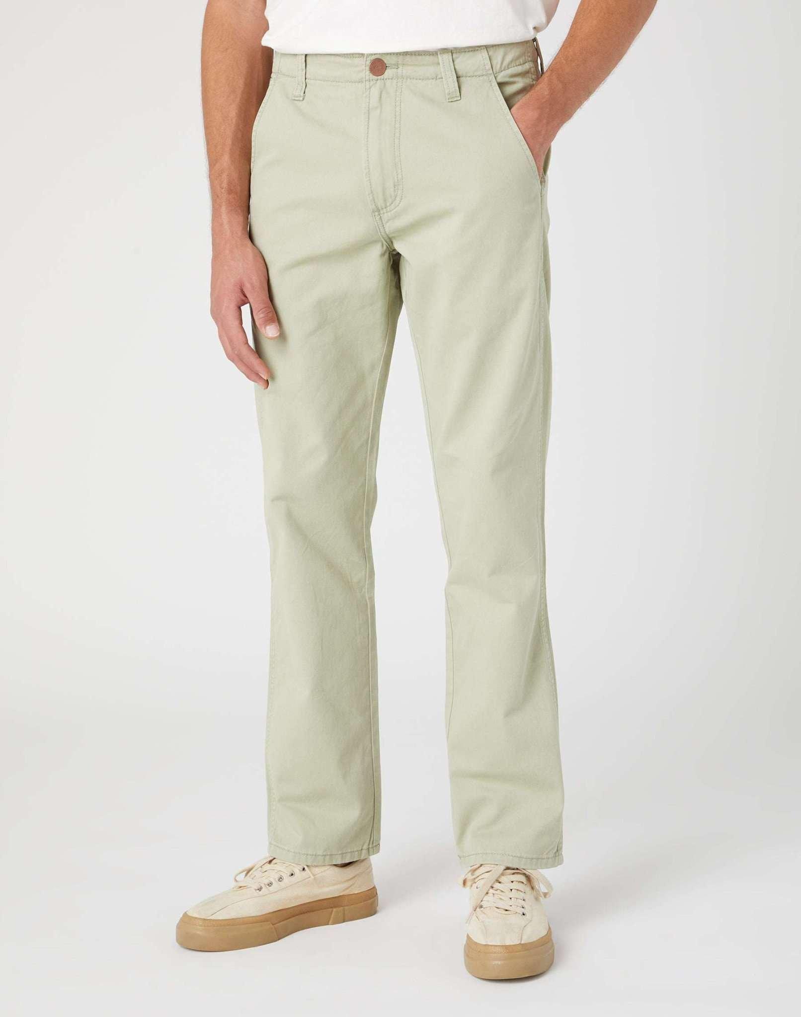 Image of Chinos Casey Jones Chino Herren Hellgrün L34/W34