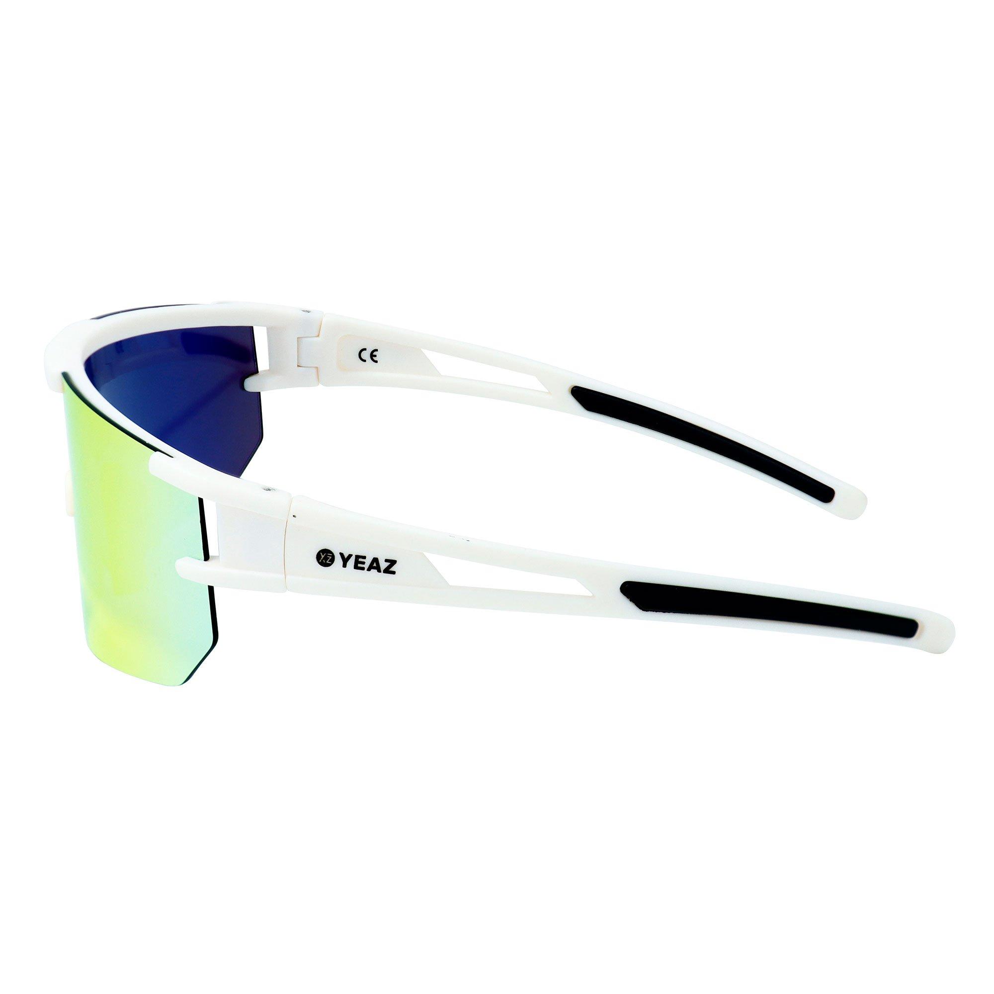 YEAZ  SUNSPARK Lunettes de soleil de sport Creme White/Mongo Red 