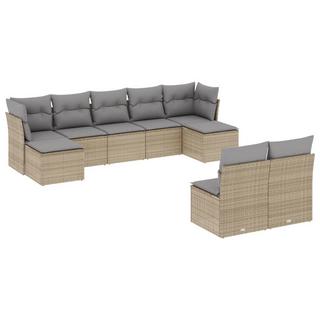 VidaXL Garten sofagarnitur poly-rattan  