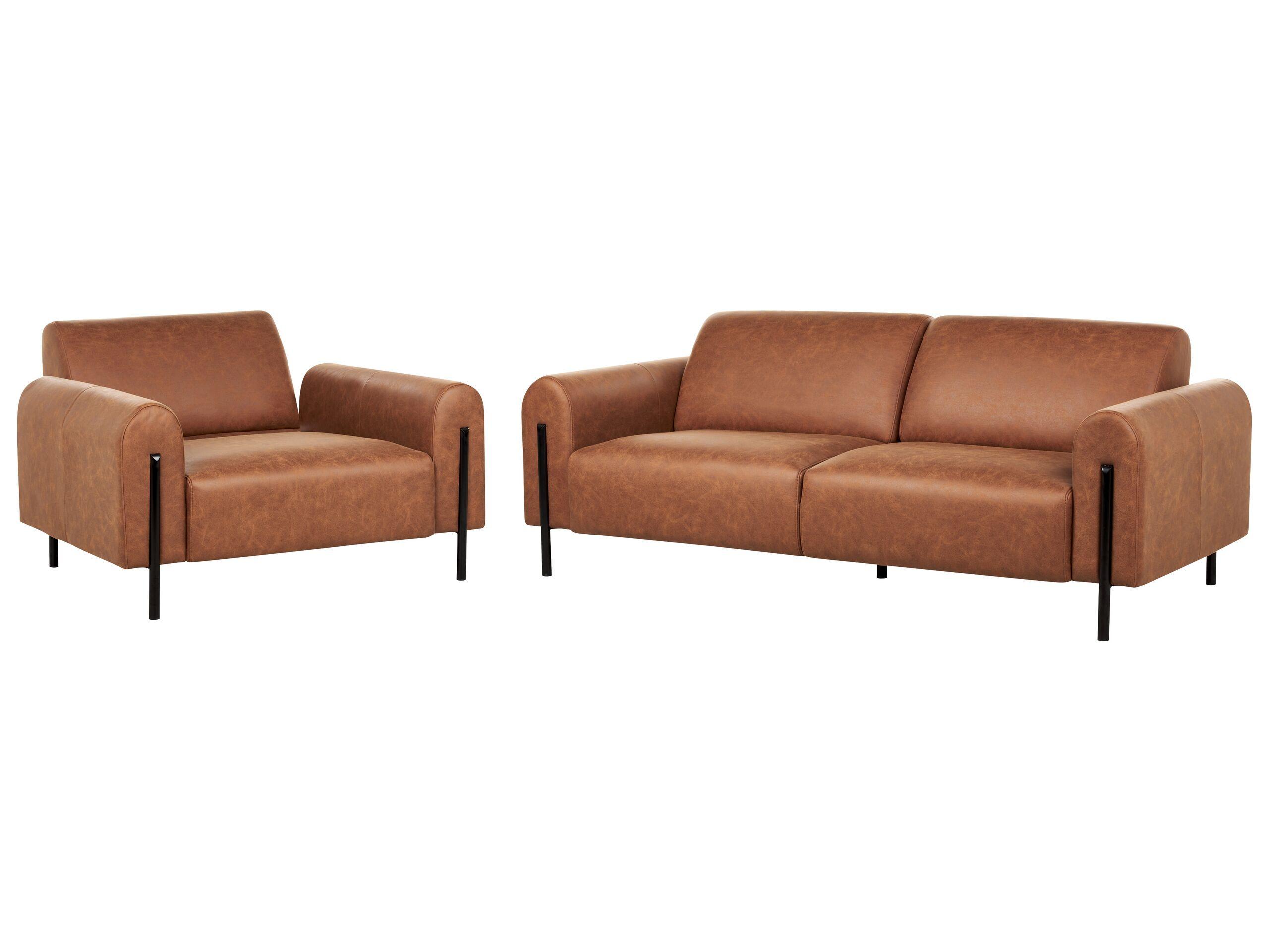 Image of Wohnzimmer Set aus Polyester Klassisch ASKIM Wohnzimmer Set aus Polyester Klassisch ASKIM