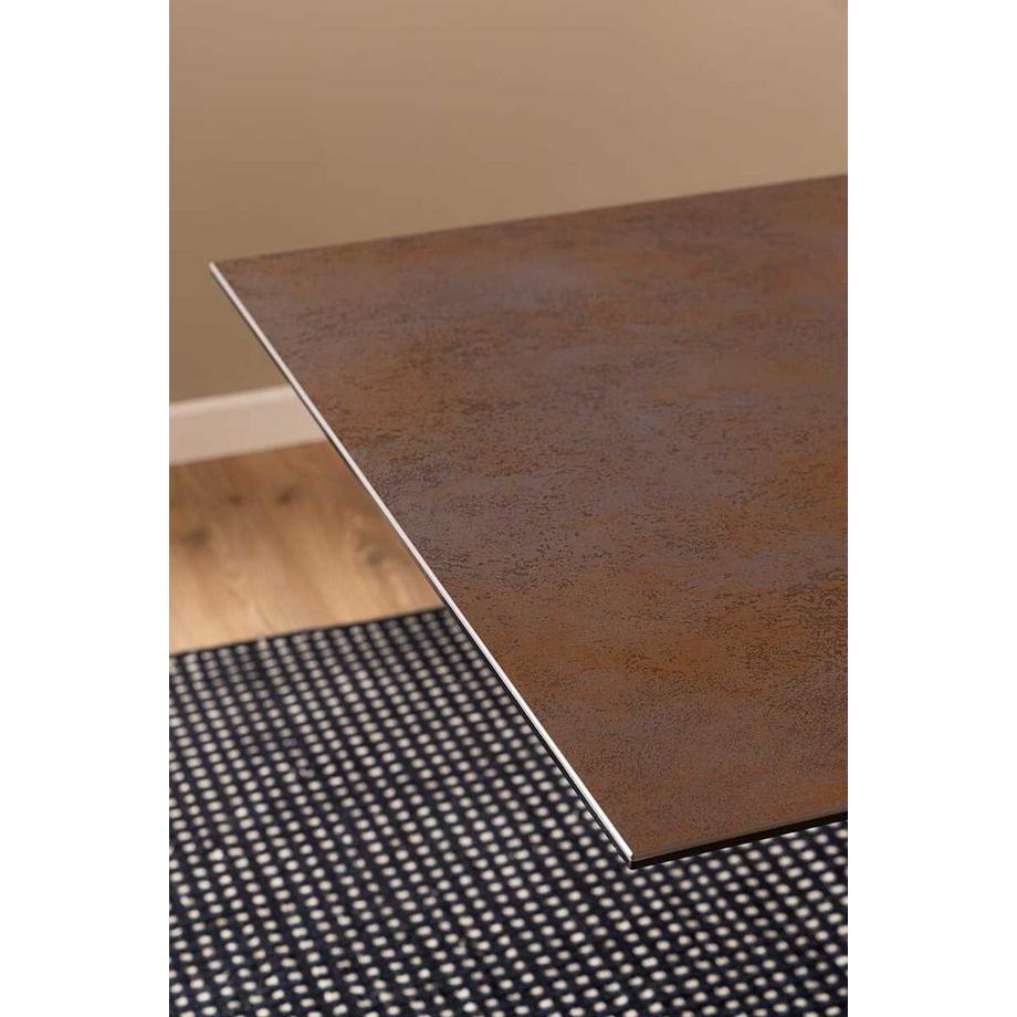 mutoni Esstisch Triple-X Keramik rostbraun 200x100  