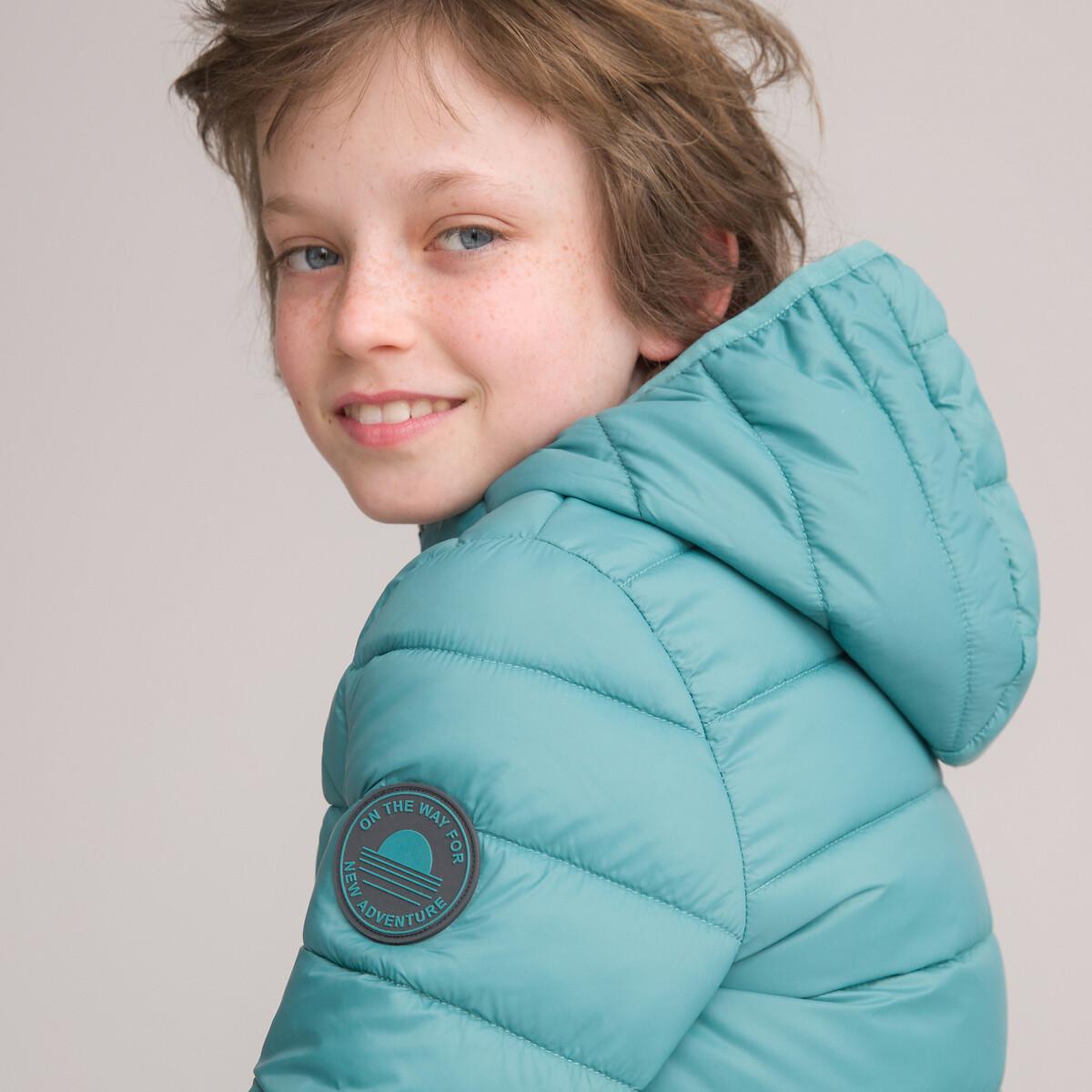 Image of Leichte Steppjacke Mit Kapuze Jungen Blau 114