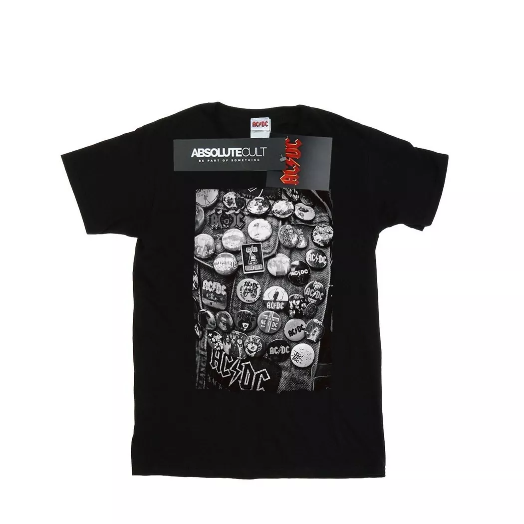AC/DC - ACDC TShirt, für Damen, Schwarz, Größe XL