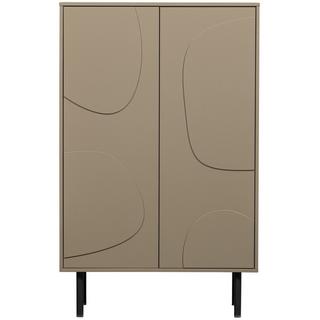 mutoni Highboard Cadiz Kiefer mud melange 135x85  