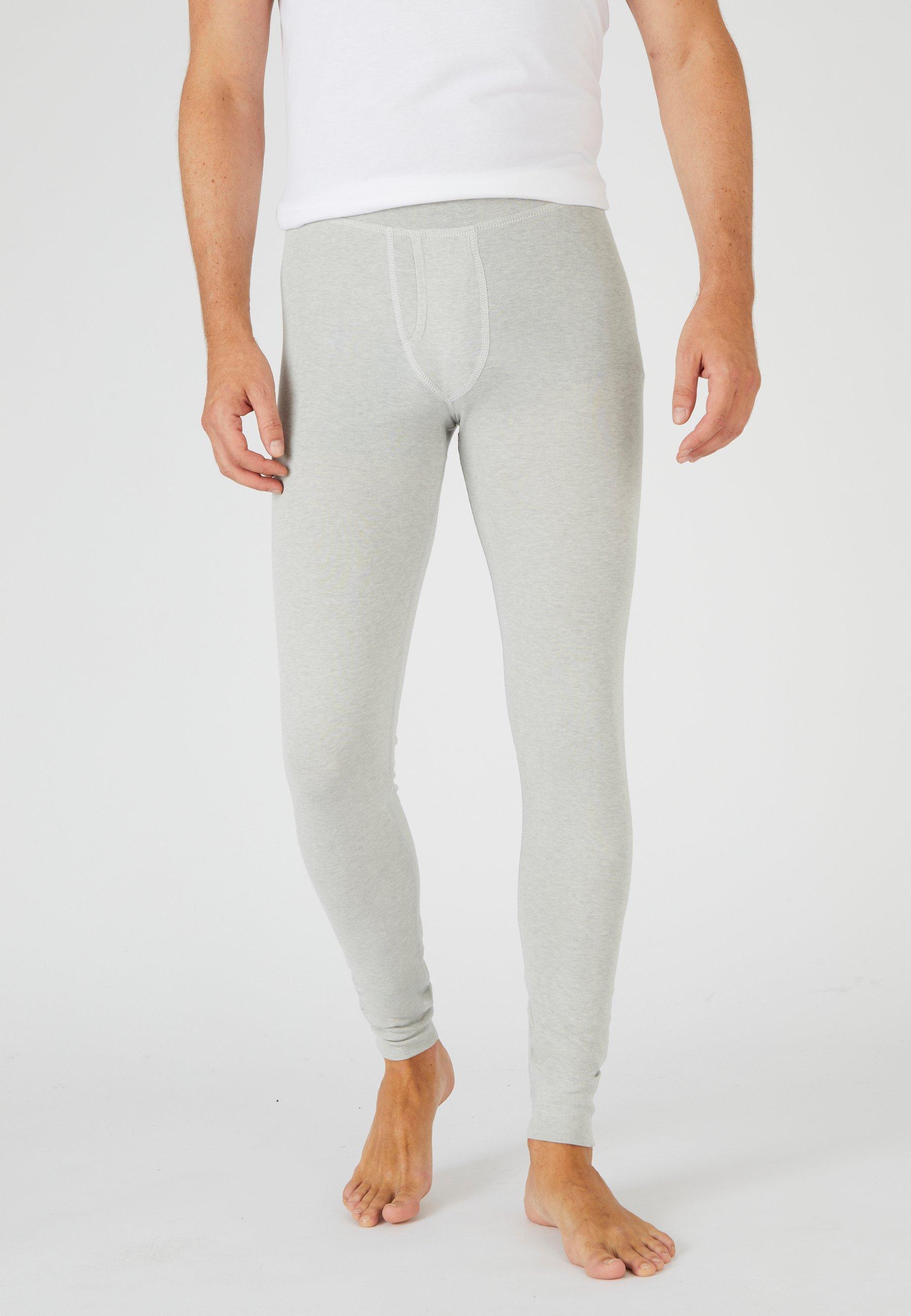 Image of Lange Unterhose Mit Eingriff, In 2 Körpergrößen. Unisex Grau XXL