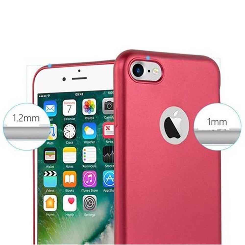 Cadorabo  Hülle für Apple iPhone 7  7S  8  SE 2020 TPU Silikon Matt 