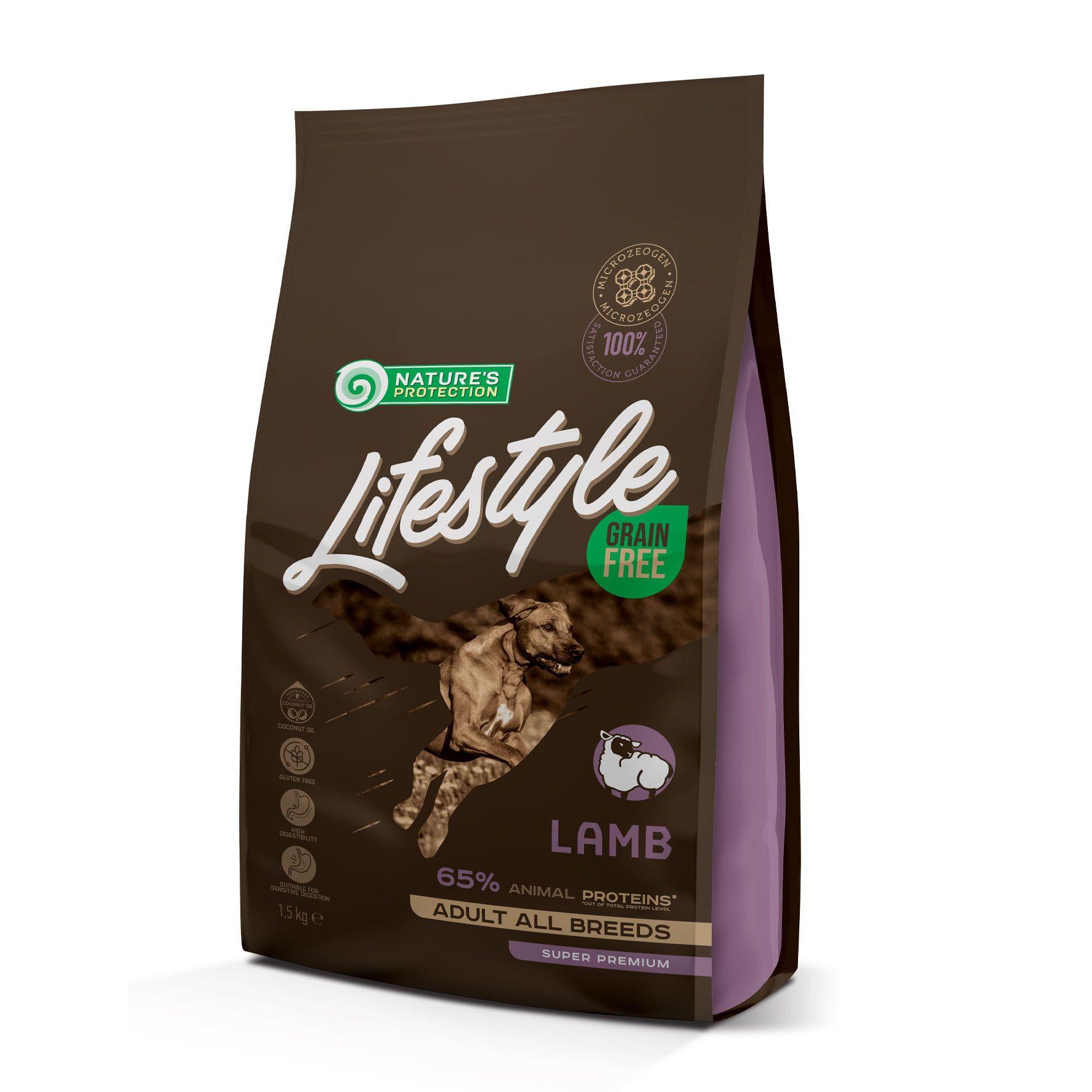 Nature's Protection Lifestyle  Grain Free Adult con Agnello 