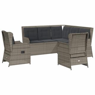 VidaXL Garten lounge set poly-rattan  