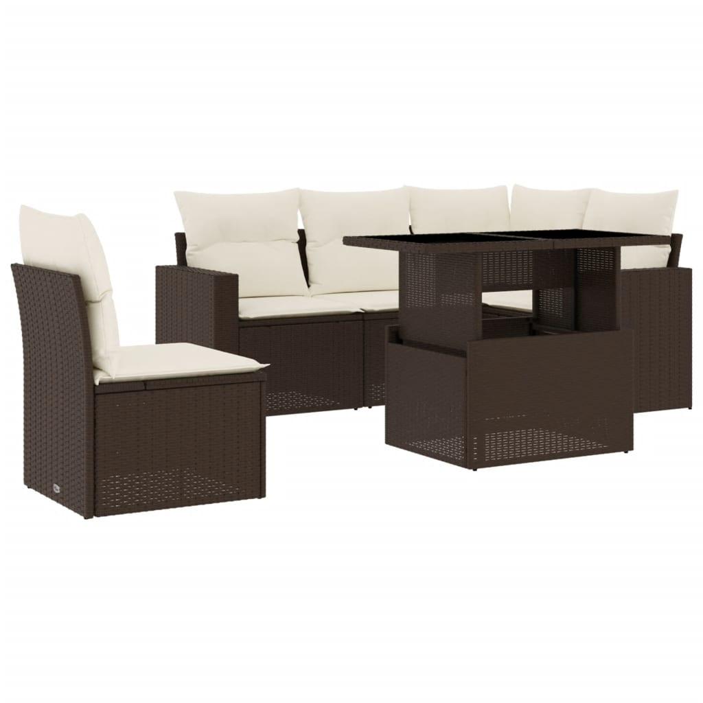 VidaXL Garten sofagarnitur poly-rattan  