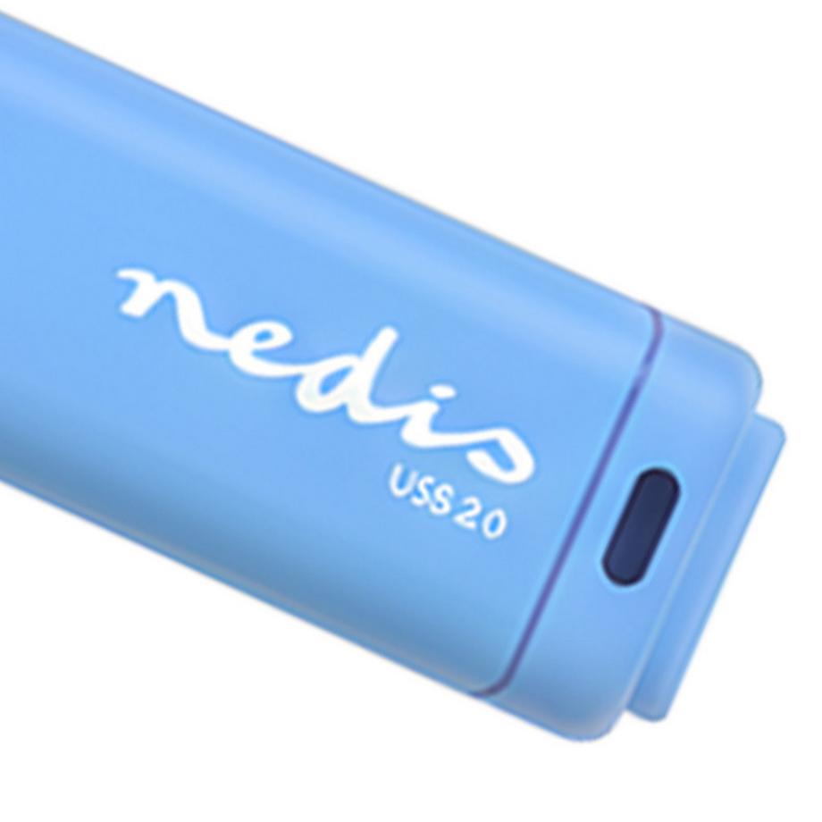 Nedis  Flash Drive | 32 GB | USB Typ-A | Lesegeschwindigkeit: 12 MB/s | Schreibgeschwindigkeit: 3 MB/s 