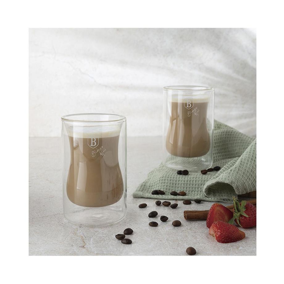 Berlinger Verre à café lot de 2 sans anse  