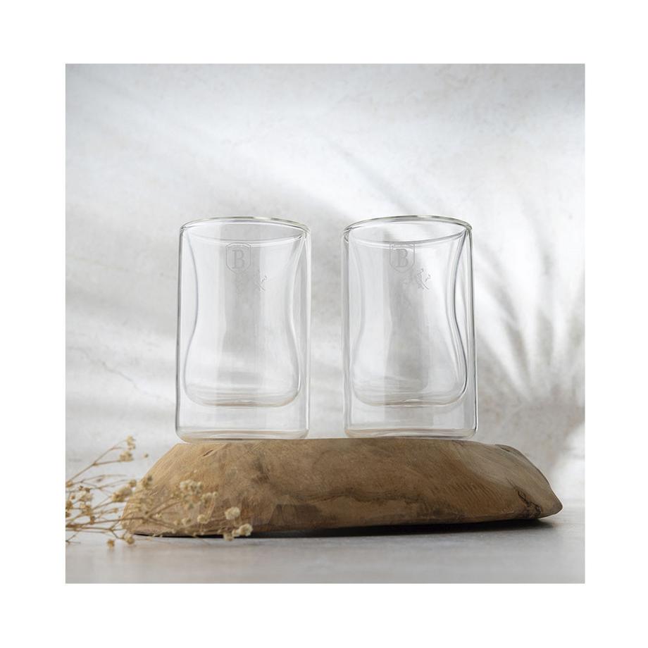 Berlinger Verre à café lot de 2 sans anse  
