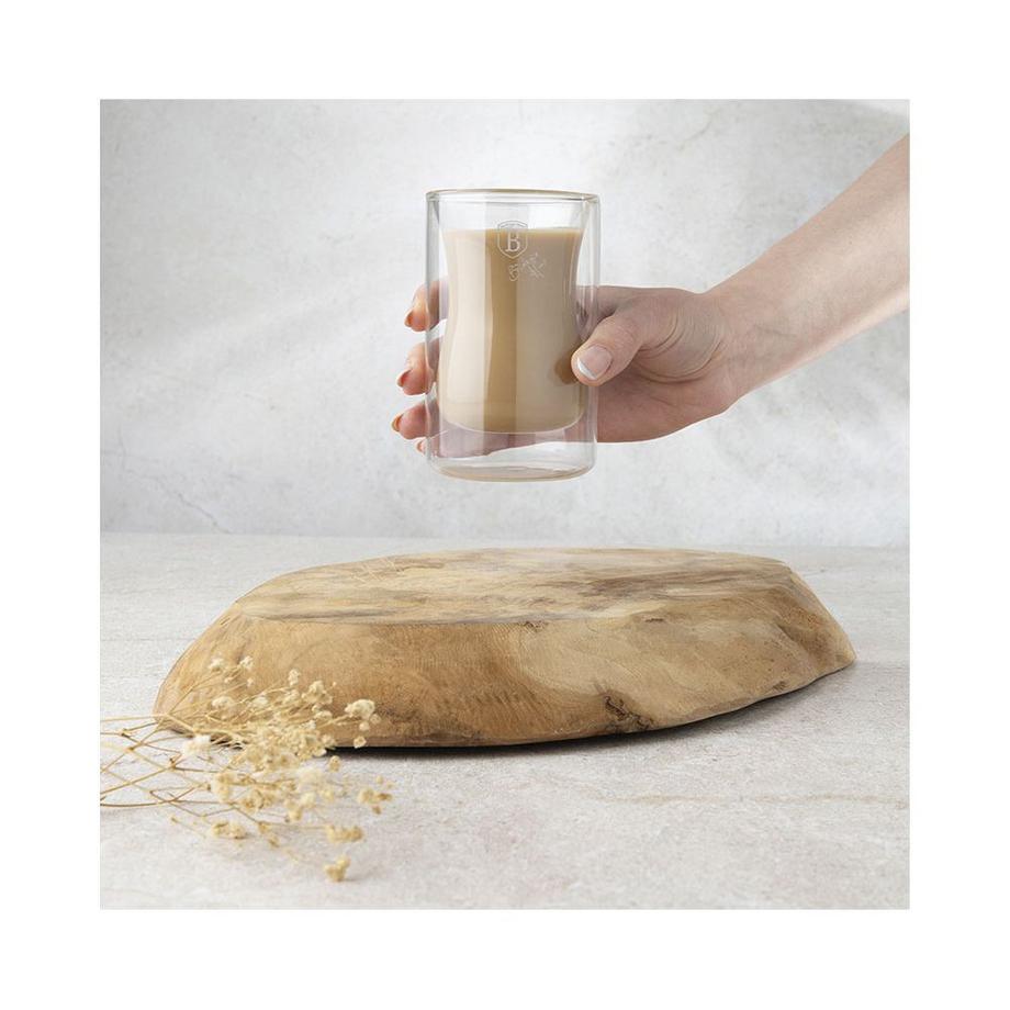 Berlinger Verre à café lot de 2 sans anse  