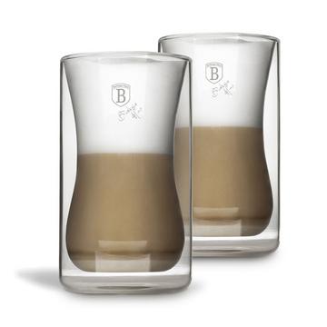 Kaffee Glas 2er Set ohne Griff