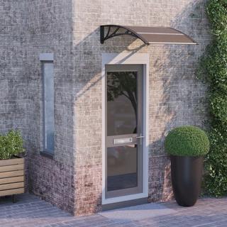 VidaXL Auvent de porte polycarbonate  