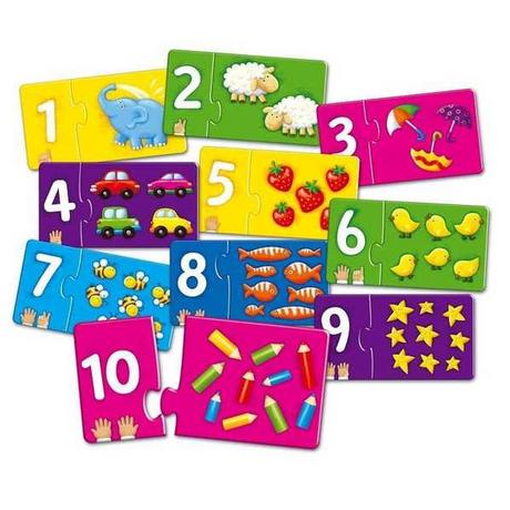 Montessori  Doppelpuzzle: Spaß beim Zählen - fun to count Montessori® by Far far land 