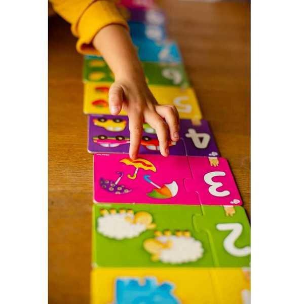 Montessori  Doppelpuzzle: Spaß beim Zählen - fun to count Montessori® by Far far land 
