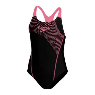 speedo  costume da bagno 1 pezzo per bambina eco medley logo medalist 