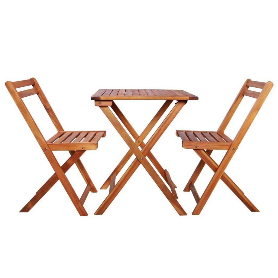 VidaXL Bistroset holz  